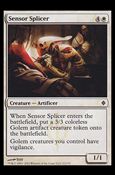 Magic the Gathering: New Phyrexia card 22 Sensor Splicer