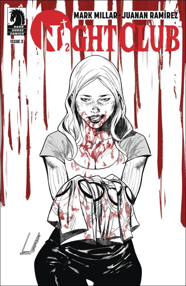 Night Club 2 issue 3-B Juanan Ramírez B&W Cover