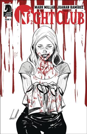 Night Club 2 issue 3-B Juanan Ramírez B&W Cover