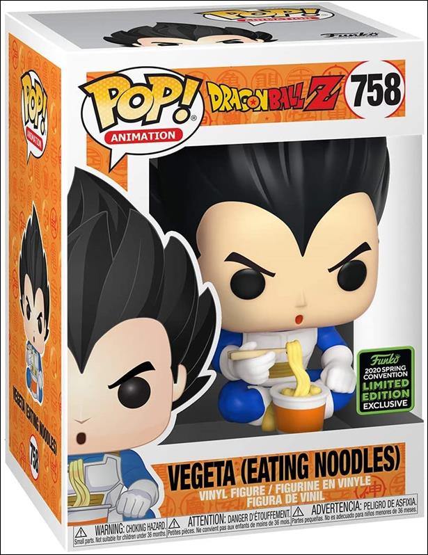 POP! Animation figure 758 Vegeta (Eating Noodles)