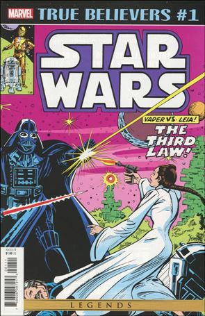 True Believers: Star Wars - Vader vs Leia Cover Image 1