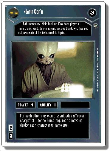 Star Wars: A New Hope Revised (Base Set) card 7 Lirin Car'n