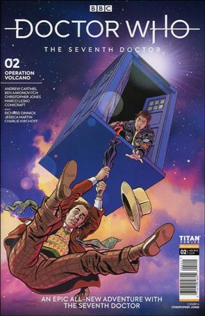 Doctor Who: The Seventh Doctor: Operation Volcano issue 2 Christopher Jones Cover