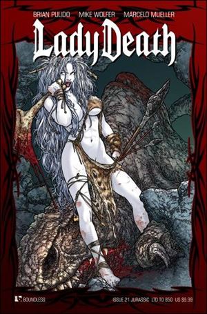 Lady Death (2010) issue 21-E Jurassic Cover 1/850