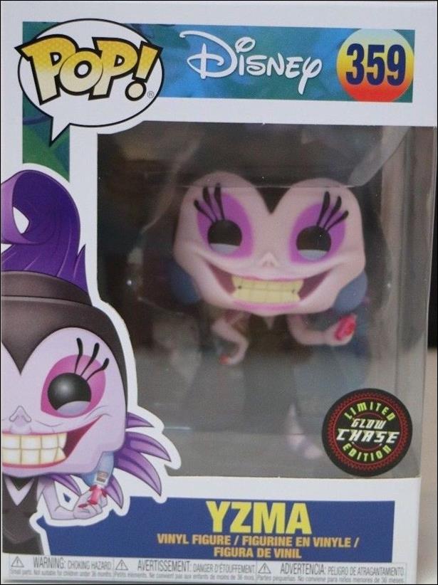 POP! Disney figure 359-B Yzma (Glow in the Dark) 1:6 Chase