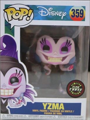POP! Disney figure 359-B Yzma (Glow in the Dark) 1:6 Chase