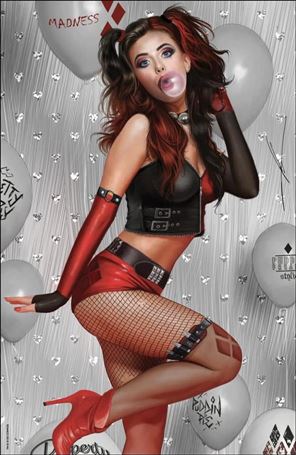 Harley Quinn (2021) issue 25-J Carla Cohen Virgin Foil Cover
