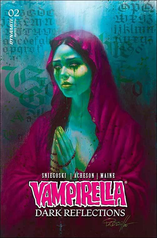 Vampirella: Dark Reflections issue 2-T Lucio Parrillo Ultraviolet Cardstock Cover