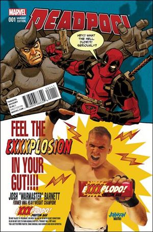 Deadpool (2016) issue 1-H Dave Johnson Candy Cover