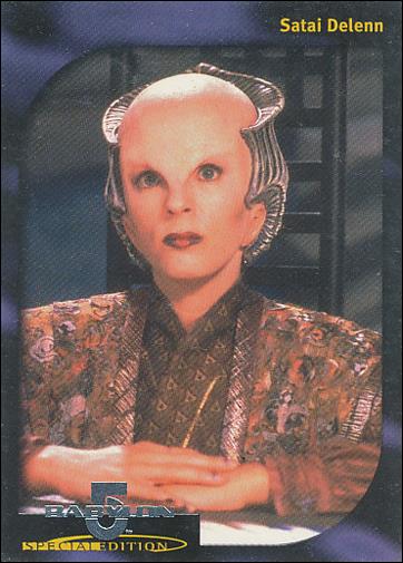 Babylon 5 Special Edition (Faces of Delenn Subset) card D2 Satai Delenn