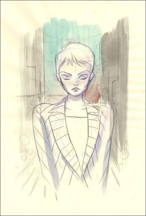 Blade Runner Origins issue 2-E Peach Momoko Sketch Cover