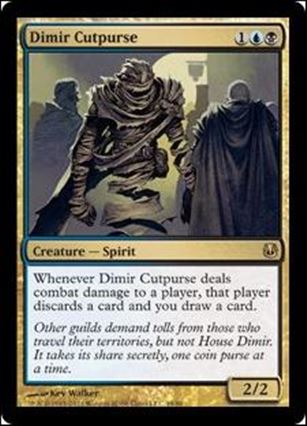 Magic the Gathering: Duel Decks: Ajani vs. Nicol Bolas card 49 Dimir Cutpurse