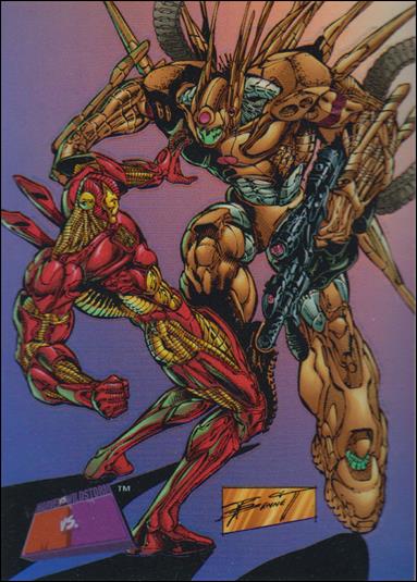 Marvel vs WildStorm (Chromium Refractor Parallel Base Set) card 17