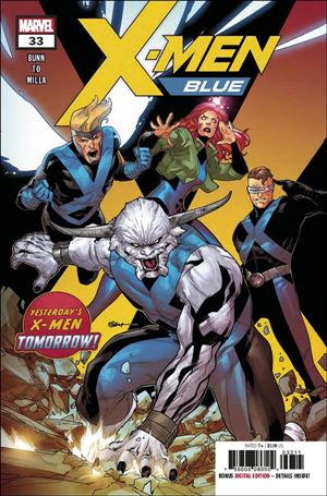 X-Men: Blue issue 33 R. B. Silva Cover