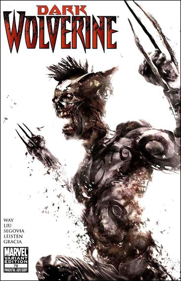 Dark Wolverine issue 79-B Francesco Mattina 1:10 "Zombie" Cover