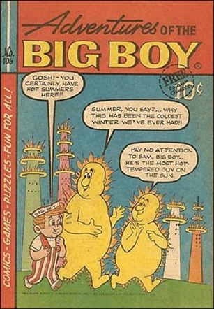 Adventures of the Big Boy issue 106 East Coast Cover
