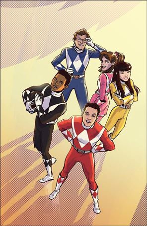 Mighty Morphin Power Rangers Pink issue 5-C Annie Wu 1:50 Cover