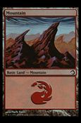 Magic the Gathering: Premium Deck Series: Slivers (Base Set) card 40 Mountain