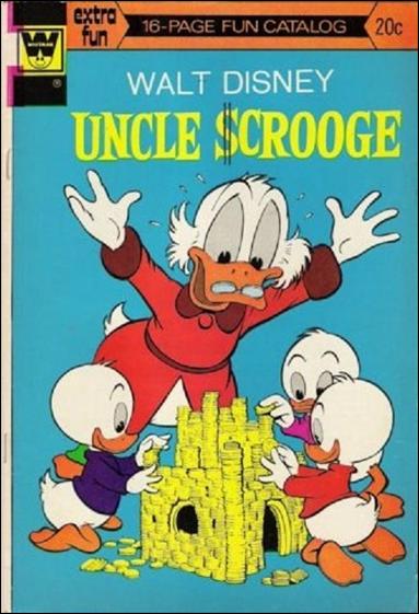 Walt Disney's Uncle Scrooge issue 109-B Whitman Cover