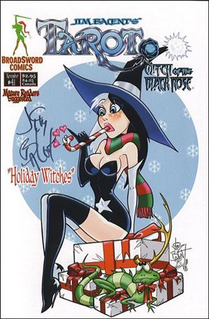 Tarot: Witch of the Black Rose issue 41-C Spellarella Cover Signed by Jim Balent w/ COA