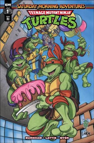 Teenage Mutant Ninja Turtles: Saturday Morning Adventures issue 1-D 1:10 Incentive Cover