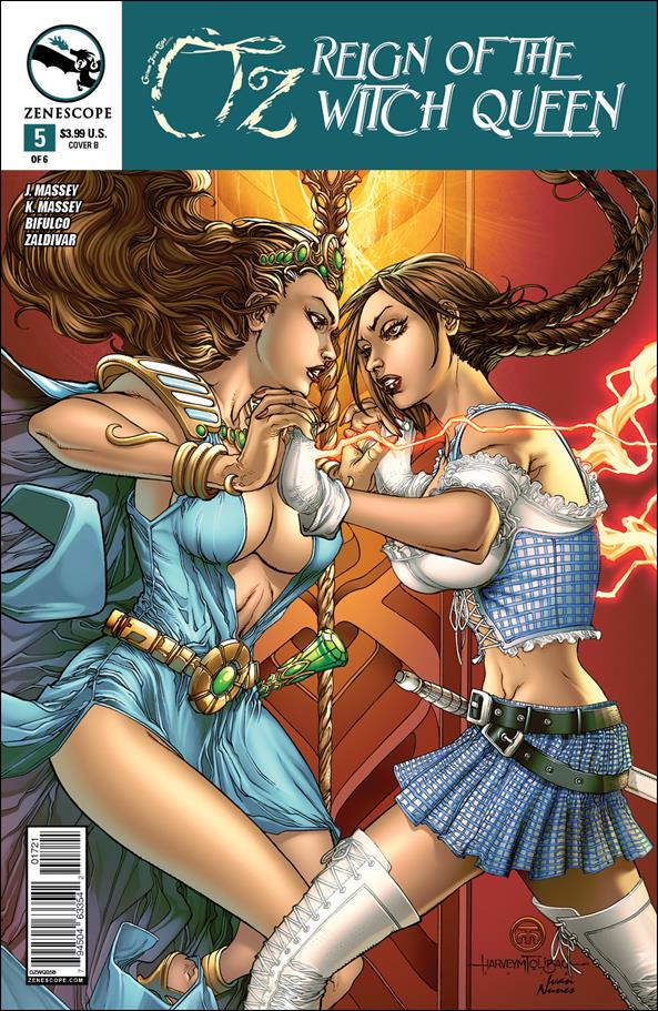 Grimm Fairy Tales Presents Oz: Reign of the Witch Queen issue 5-B Harvey Tolibao Cover