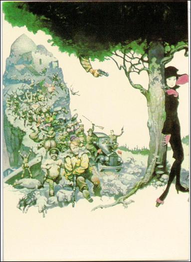 Frazetta II: The Legend Continues  (Base Set) card 59 The Gang's All Here