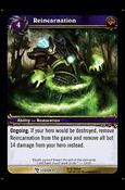 World of Warcraft: March of the Legion (Base Set) card 97 Reincarnation