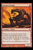 Magic the Gathering: New Phyrexia card 84 Furnace Scamp