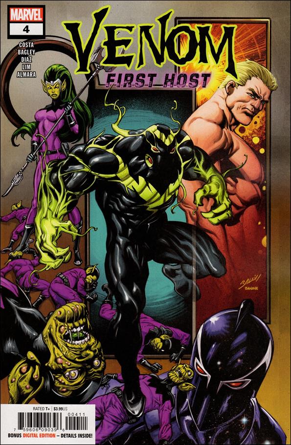 Venom: First Host issue 4 Mark Bagley Cover