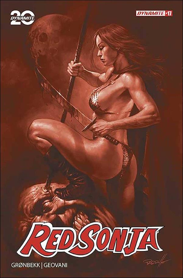 Red Sonja (2023) issue 17-O Lucio Parrillo Tint 1:7 Cardstock Cover