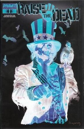 Raise the Dead issue 1-C Arthur Suydam Negative Cover