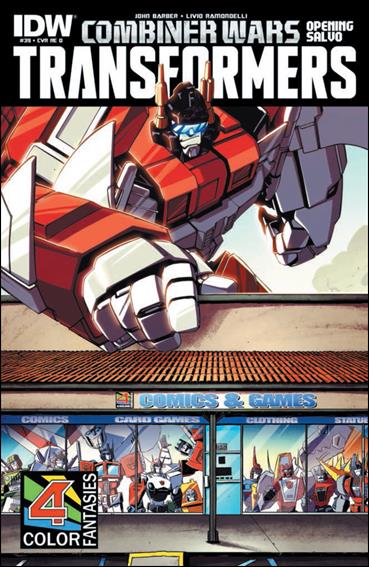 Transformers (2014) issue 39-G Travis Sengaus 4 Color Fantasies Comics Cover