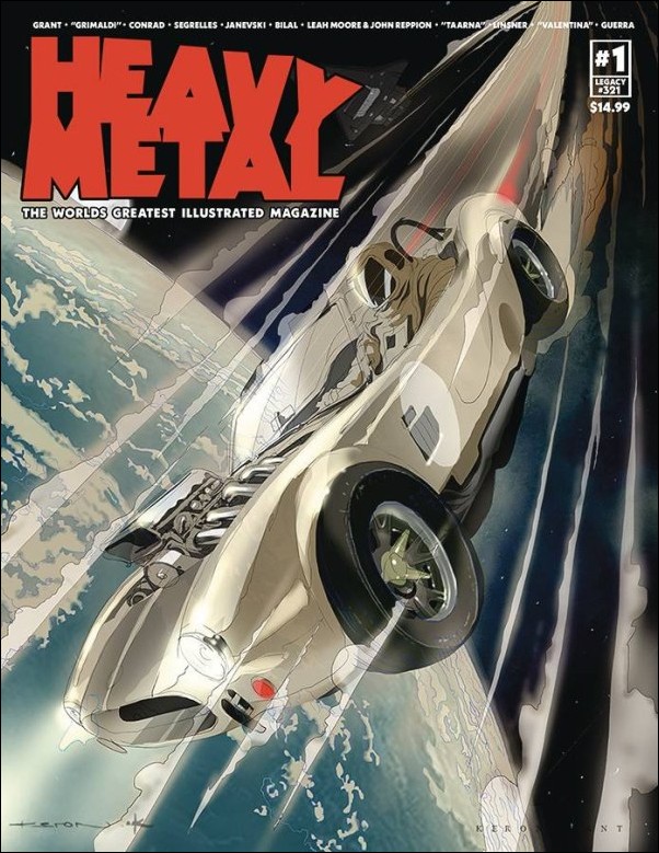 Heavy Metal (2025) issue 1-D Keron Grant Cover