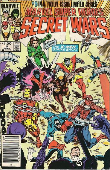 Marvel Super Heroes Secret Wars issue 5-B Canadian Price Cover