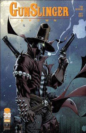 Gunslinger Spawn issue 7-C Kevin Keane Cover