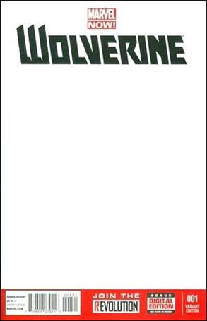 Wolverine (2013) issue 1-E Blank/Sketch Cover