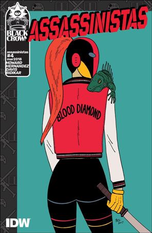 Assassinistas issue 4 Gilbert Hernandez Cover