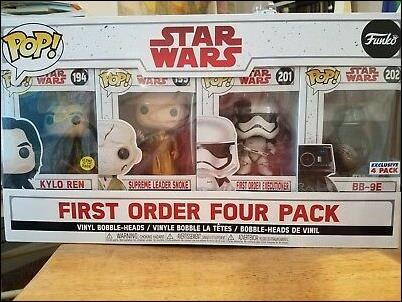 POP! Star Wars Multi-Packs figure nn23 First Order Four Pack