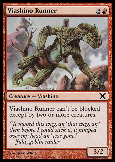 Magic the Gathering: 10th Edition (Base Set) card 245 Viashino Runner