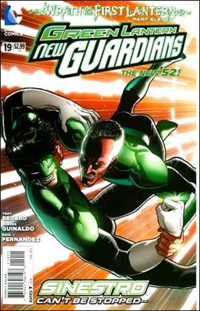 Green Lantern: New Guardians  issue 19 Gatefold Cover