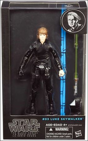 Star Wars: The Black Series (Series 2) figure 03 Luke Skywalker (Jedi Knight)
