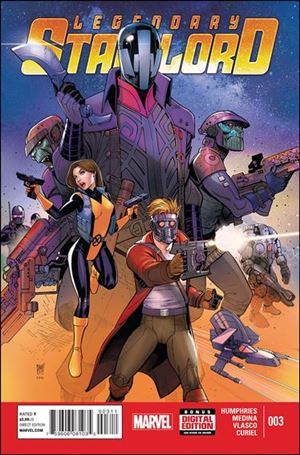 Legendary Star-Lord issue 3 Paco Medina Cover