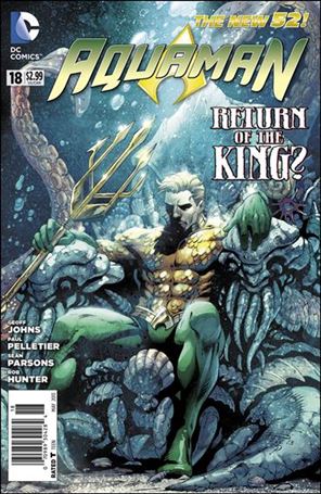 Aquaman (2011) issue 18 Standard Cover