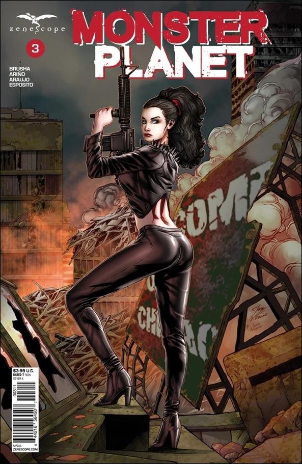 Monster Planet issue 3 Igor Vitorino Cover
