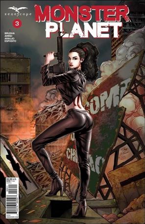 Monster Planet issue 3 Igor Vitorino Cover