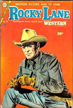 Rocky Lane Western (1954) issue 58