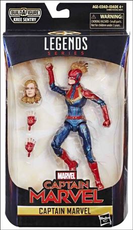 Marvel Legends Series: Captain Marvel (Kree Sentry Series) Cover Image 1