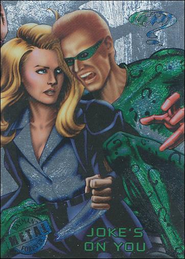 Batman Forever Metal (Parallel Silver Flasher Set) card 54 Joke's on You