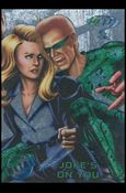 Batman Forever Metal (Parallel Silver Flasher Set) card 54 Joke's on You